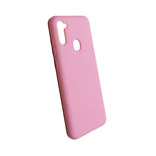 Capa de Silicone para Samsung Galaxy A11/M11 Rosa